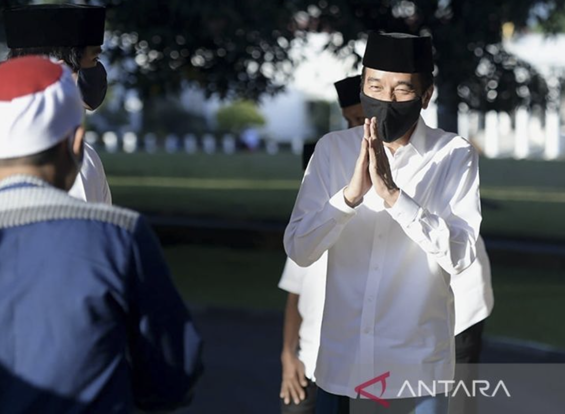 Jokowi Persilakan Staf Istana Mudik dan Berlebaran Bersama Keluarga