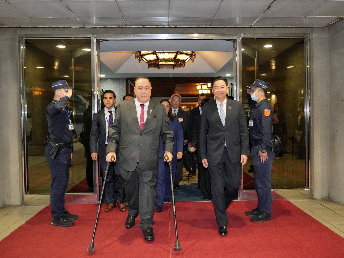 Presiden Guatemala Tiba di Taiwan untuk Kunjungan Kenegaraan