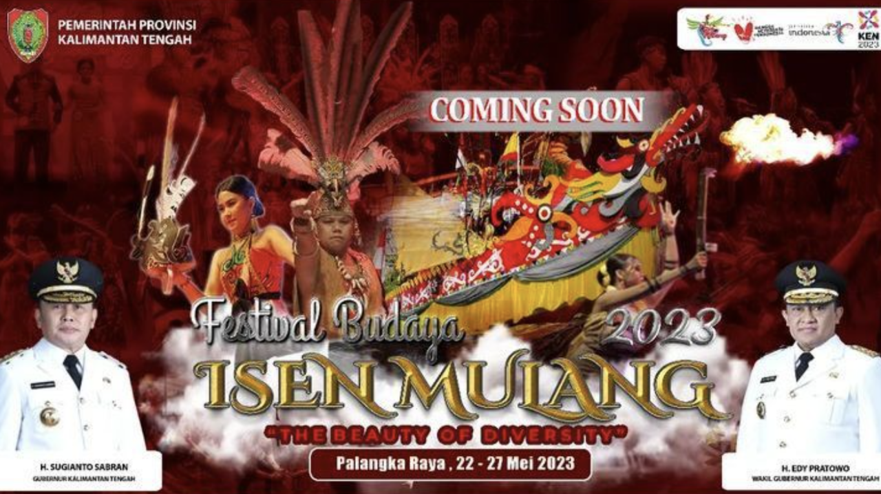 Festival Budaya Isen Mulang 2023 Hadirkan Ragam Inovasi dan Kreasi
