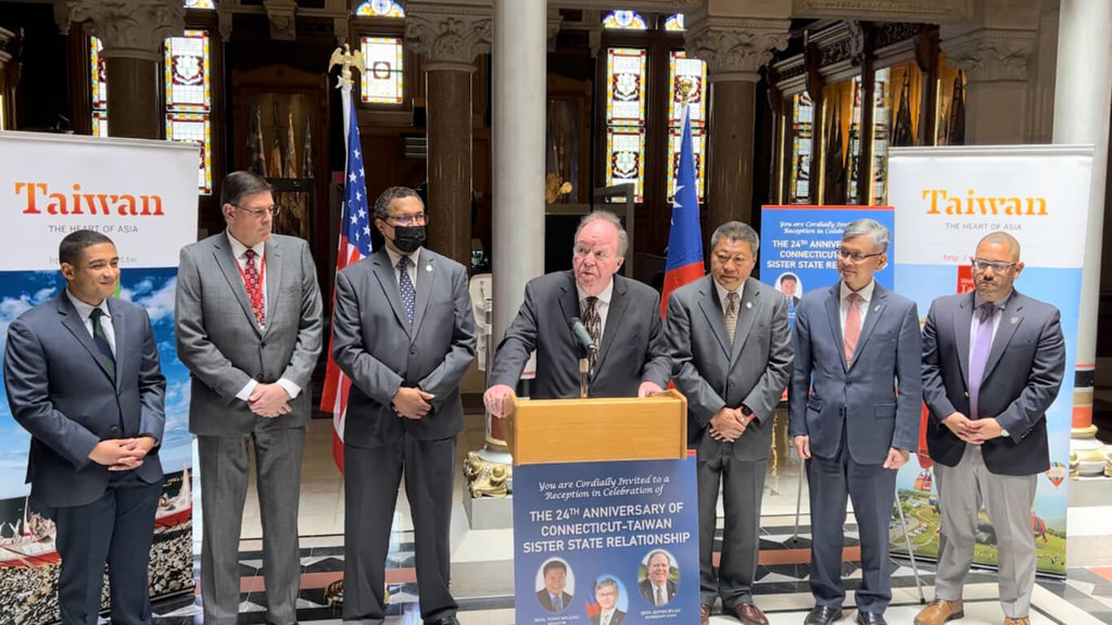 Parlemen Connecticut AS Bentuk Kelompok Persahabatan Taiwan, Himbau Perkuat Hubungan Ekonomi & Perdagangan Taiwan-AS