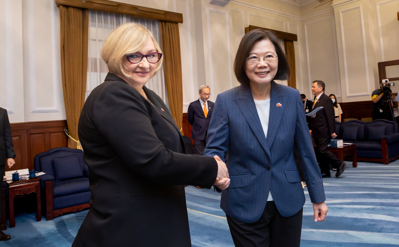 Presiden Tsai Temui Anggota Parlemen Polandia, Harap Bisa Terus Bekerja Sama untuk Membantu Rekonstruksi Ukraina