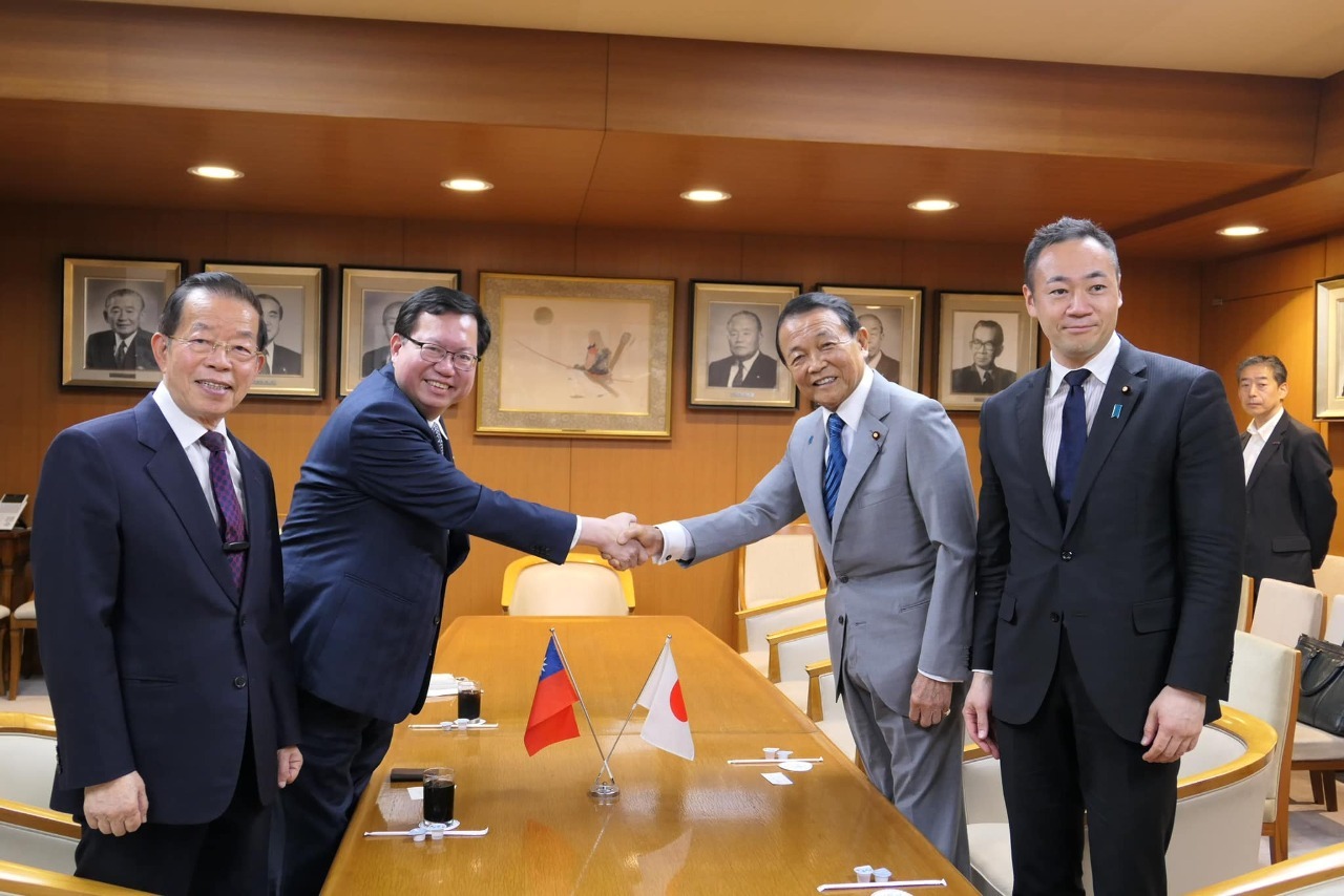 Berkunjung ke Jepang, Wakil PM Cheng Wen-tsan Bertemu dengan Ketua Partai Demokrat Liberal