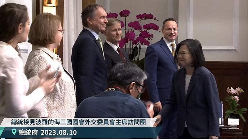 Pertemuan Dengan 3 Ketua Negara Baltik, Presiden Tsai Harap Taiwan Bergabung Dalam 3 Pusat Unggulan NATO