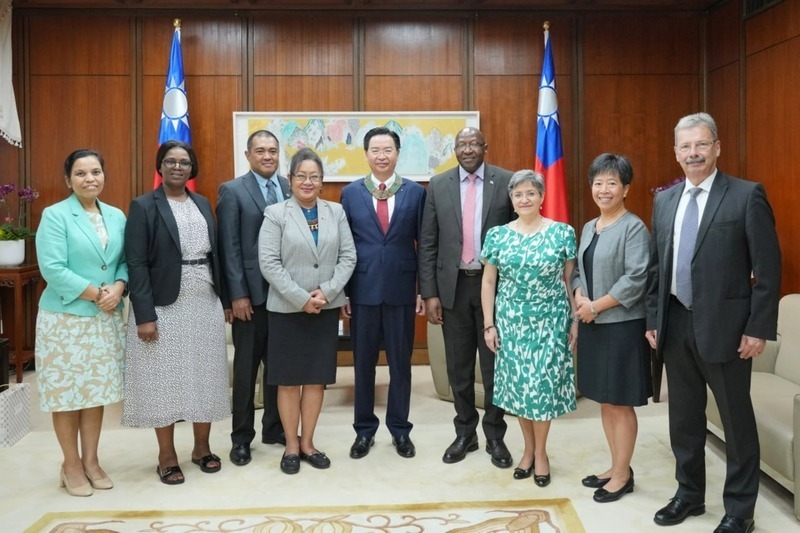 Menlu Joseph Wu Terima Kunjungan Delegasi Negara Sahabat, Ucapkan Terima Kasih Atas Dukungannya Terhadap Taiwan