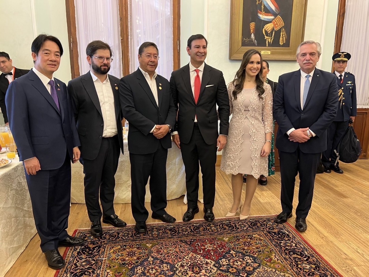 Presiden Peña Sebut Taiwan dalam Pidato Pelantikannya, Wapres Lai Berinteraksi dengan Berbagai Kepala Negara