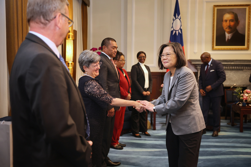 Presiden Tsai Bertemu Negara Sahabat Diplomatik, Berharap Mendukung Partisipasi Taiwan dalam Internasional