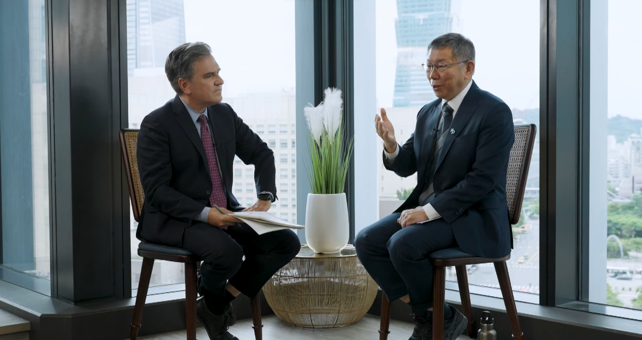 Wawancara Bloomberg, Ko Wen-je: Mempertahankan Status Quo adalah Konsensus Terbesar Taiwan
