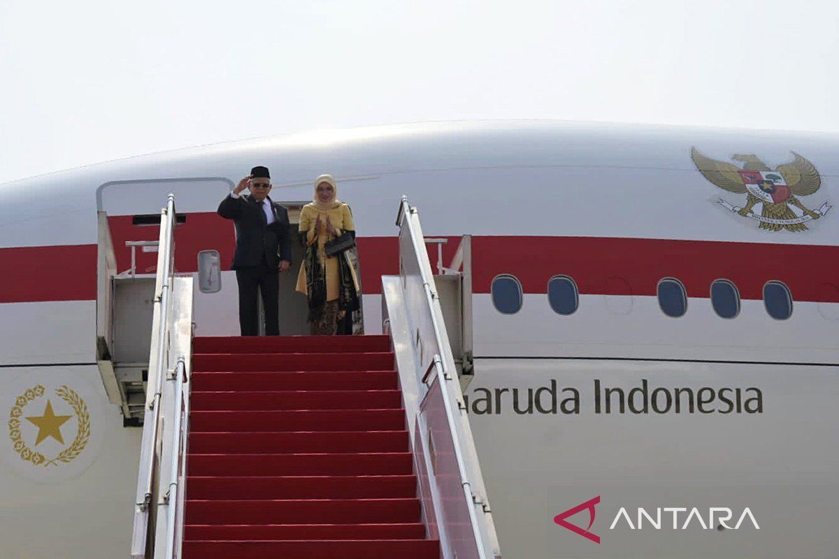 Wapres Ma'ruf Bertolak ke China untuk Perluas Produk Halal Indonesia