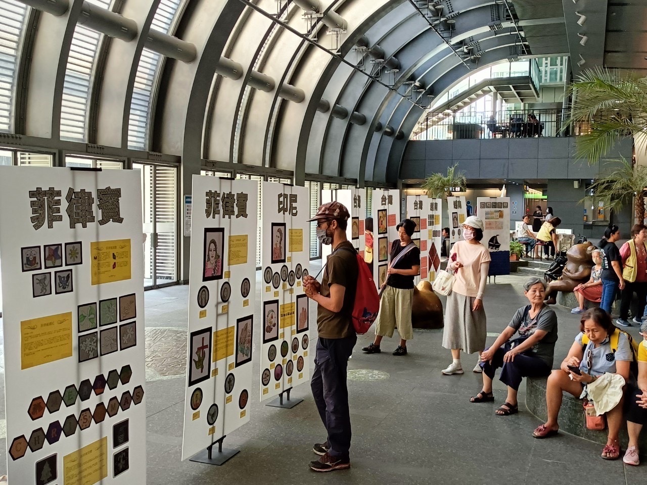 Pameran Seni Zentangle Internasional bagi Pekerja Migran ke-5, Rekatkan Jarak Antara Warga Taiwan dan Pekerja Migran
