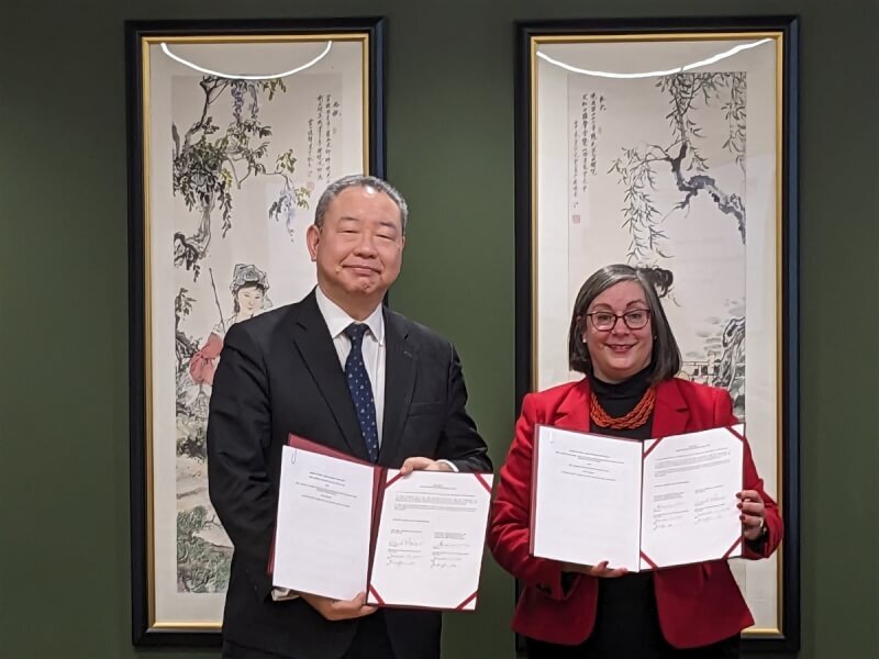 Taiwan & AS Menandatangani Perjanjian Bantuan, Berikan Dukungan Penuh untuk Pembangunan Komunitas Suriah