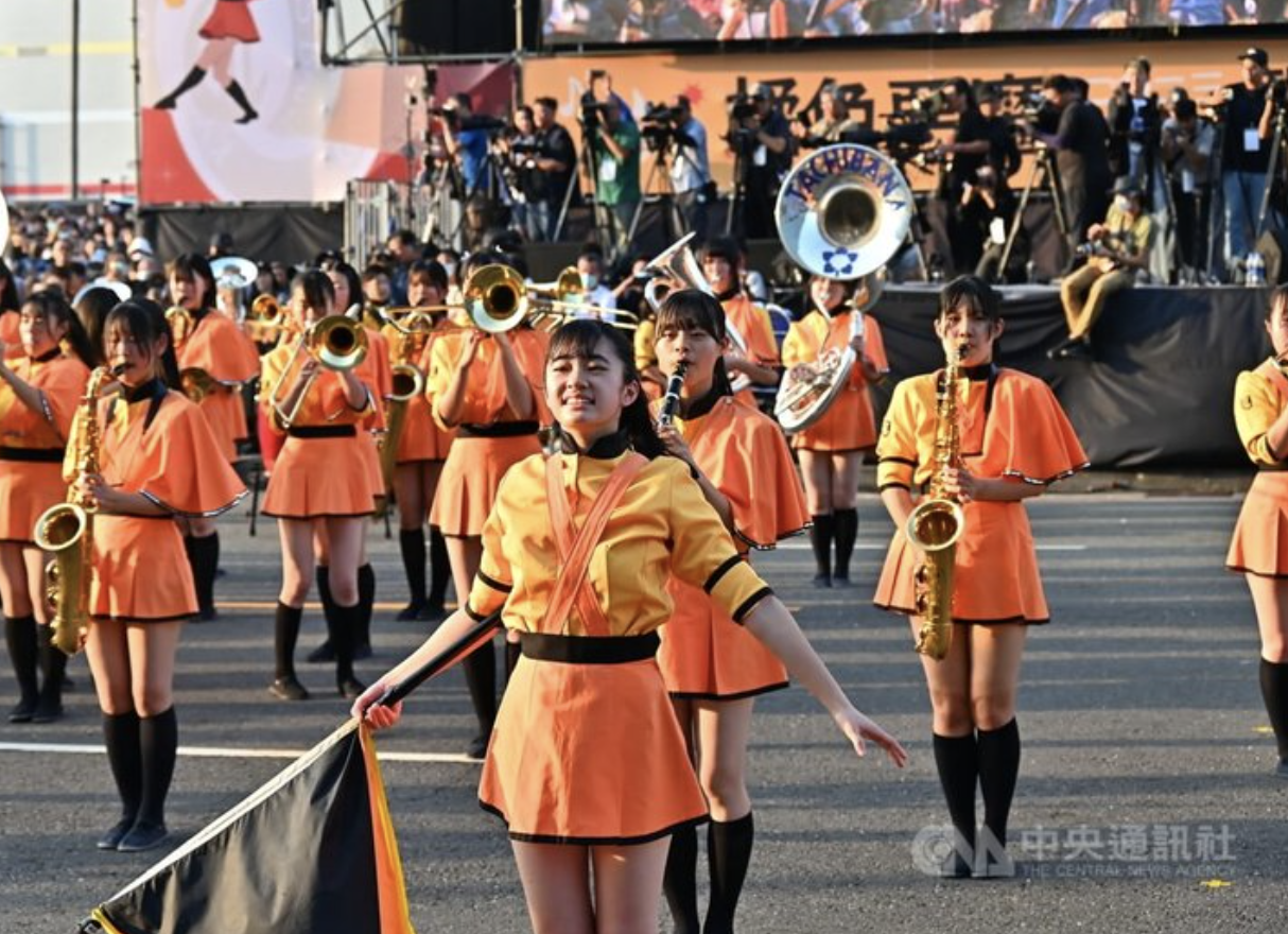 Marching band Kyoto Tachibana “Orange Devils” Kembali Tampil di Taiwan