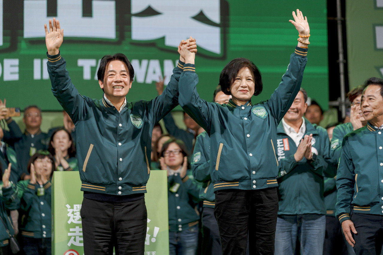 Kampanye Malam Jelang Pemilu Lai Ching-ter Berlangsung di Tainan dan New Taipei