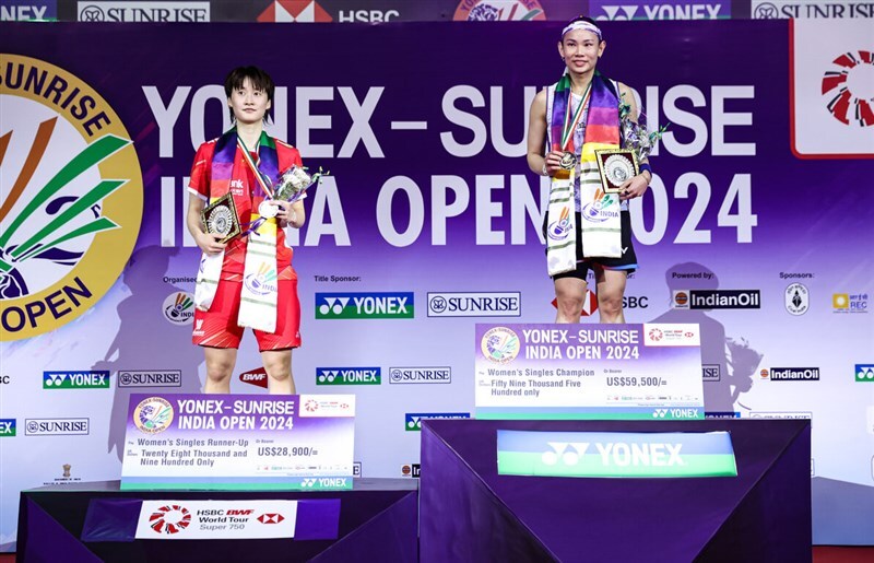 Tai Tzu-ying Raih Gelar Pertamanya Musim Ini di Ajang India Open 2024