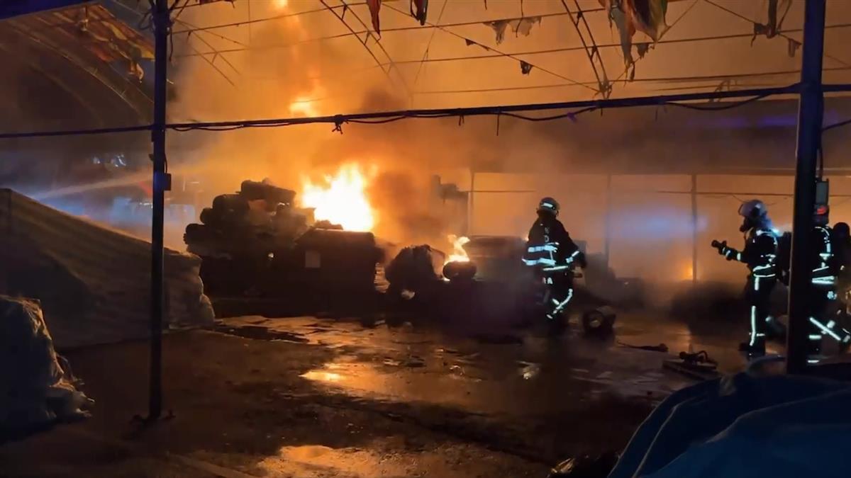 Api Membakar Pasar Gan Cheng di Taichung, Pelaku Kebakaran Mengaku Kalau Ia 