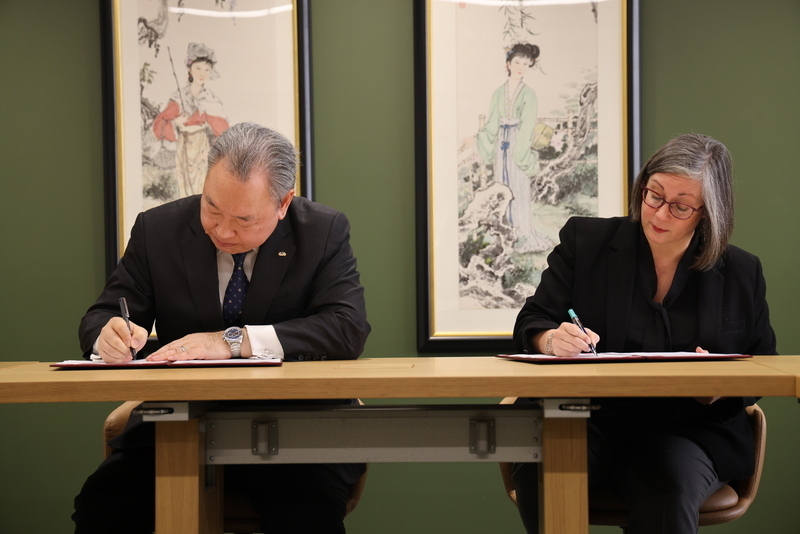 Penandatanganan MoU Taiwan-AS Eksplorasi Peluang Kerja Sama Internasional