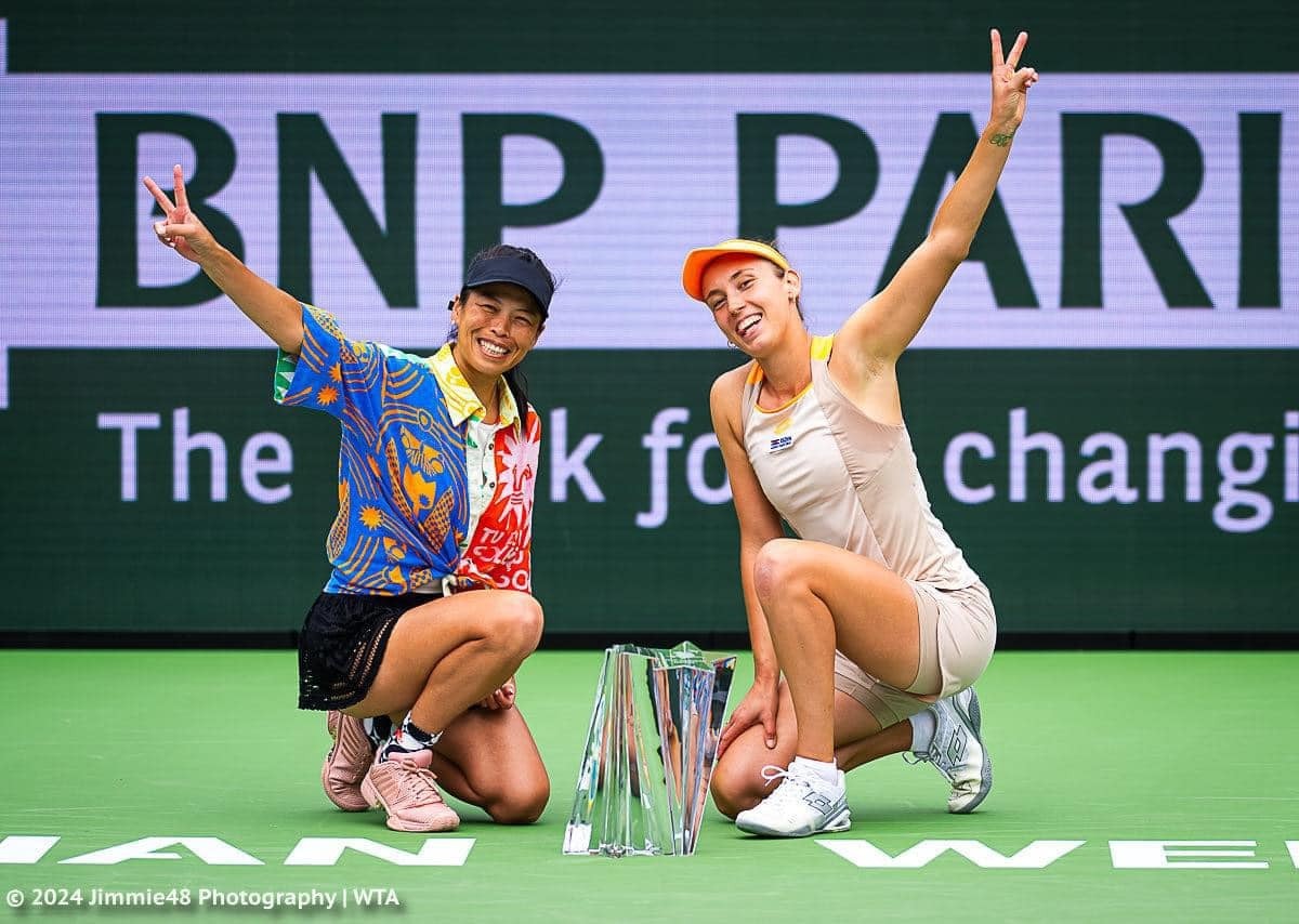 Hsieh Su-wei Kembali ke Posisi Teratas Ganda Putri Setelah Kemenangan di Indian Wells