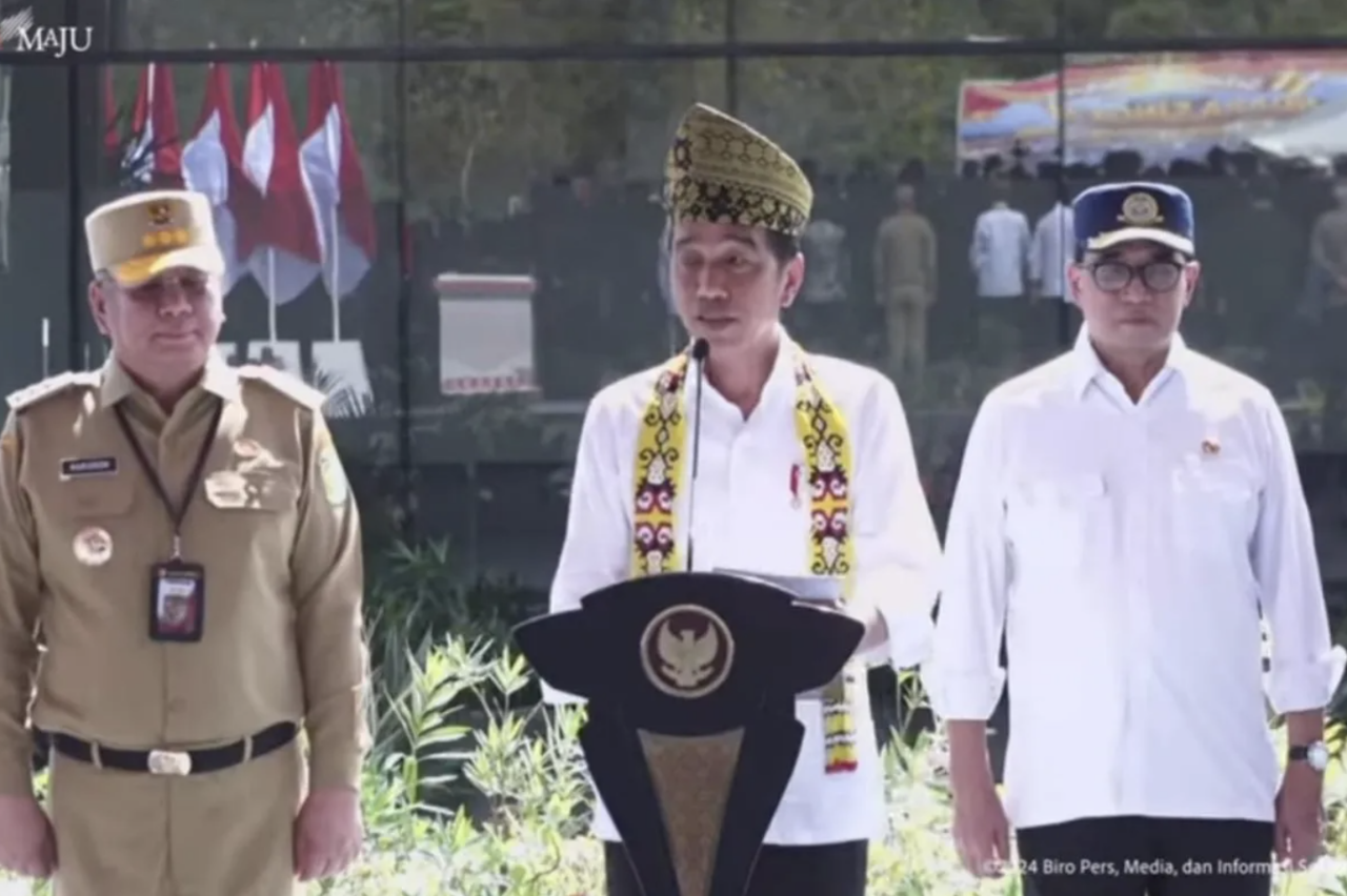 Presiden meresmikan Bandara Singkawang Kalbar