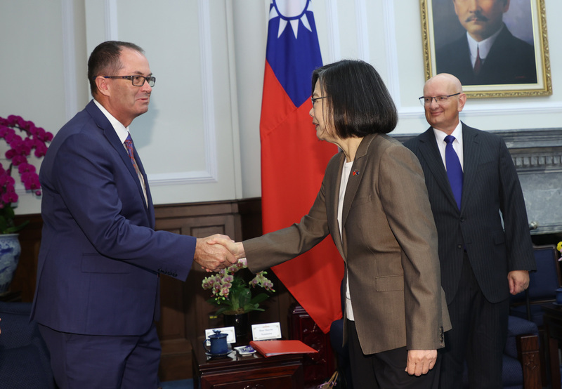 Presiden Tsai Berterima Kasih atas Dukungan Australia pada Perdamaian dan Stabilitas di Selat Taiwan