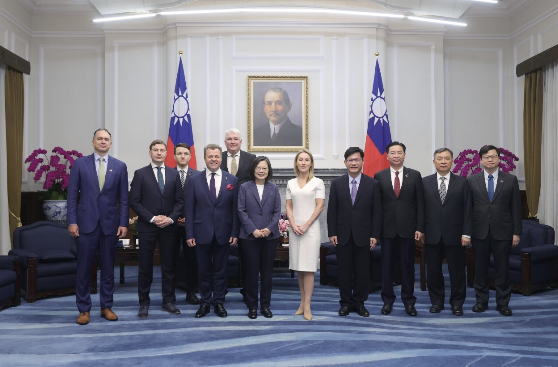 Presiden Tsai Bertemu Delegasi Lituania, Berharap Dapat Berkontribusi Bagi Kubu Demokrasi Global