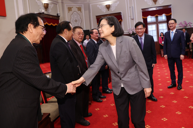 Presiden Tsai: Peran Tionghoa Perantauan bagi Kemajuan Ekonomi dan Sosial Negara