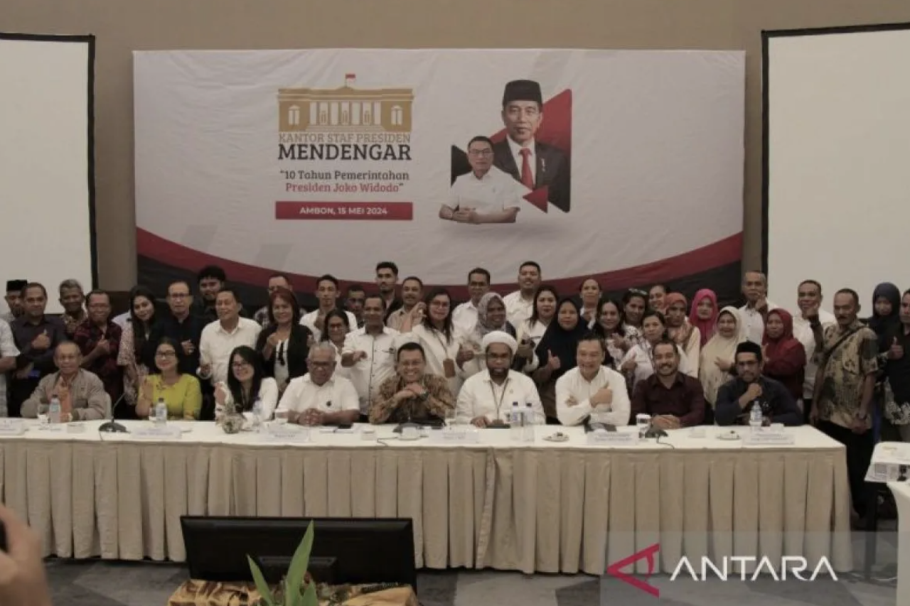 Masyarakat Maluku Inginkan Keberlanjutan Program Pembangunan Jokowi