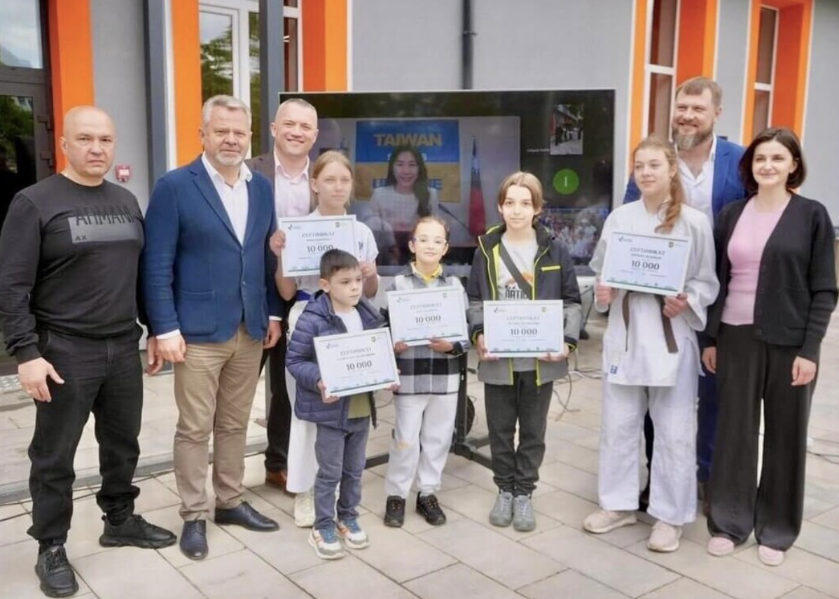 Bantuan Taiwan Untuk Ukraina, Sekolah Olahraga Anak-anak Beri Kehidupan Baru