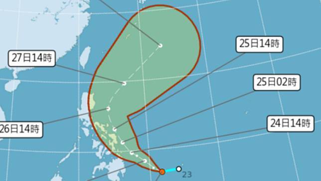 Taifun Pertama Tahun Ini, Ewiniar, akan Terbentuk, Ini Prediksinya Terhadap Taiwan