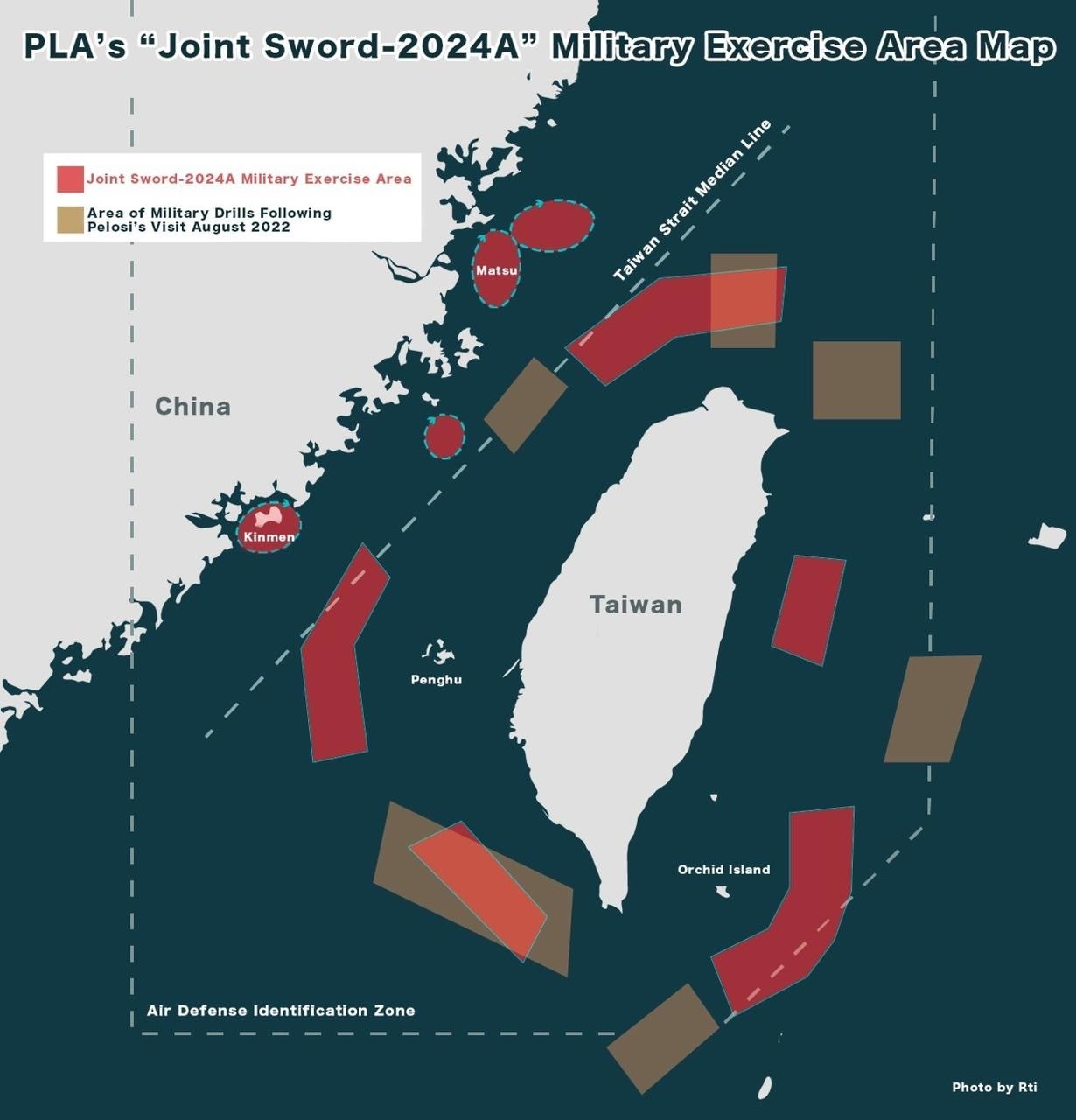 Taiwan Mengecam Latihan Militer Tiongkok Karena Merusak Perdamaian dan Stabilitas di Selat Taiwan dan Kawasan Asia-Pasifik