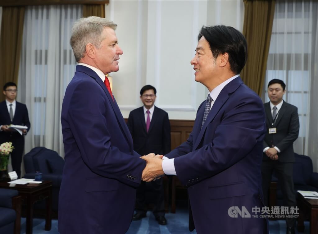 Presiden Lai Temui Delegasi DPR AS, Tegaskan Tekad Taiwan Mempertahankan Tanah Air, Harapkan Bantuan Selanjutnya dari Amerika