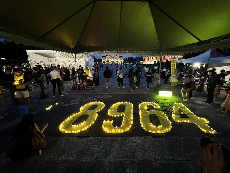 Lebih dari 6.000 Orang di Taiwan Menghadiri Peringatan Tiananmen, Tertinggi dalam 10 Tahun
