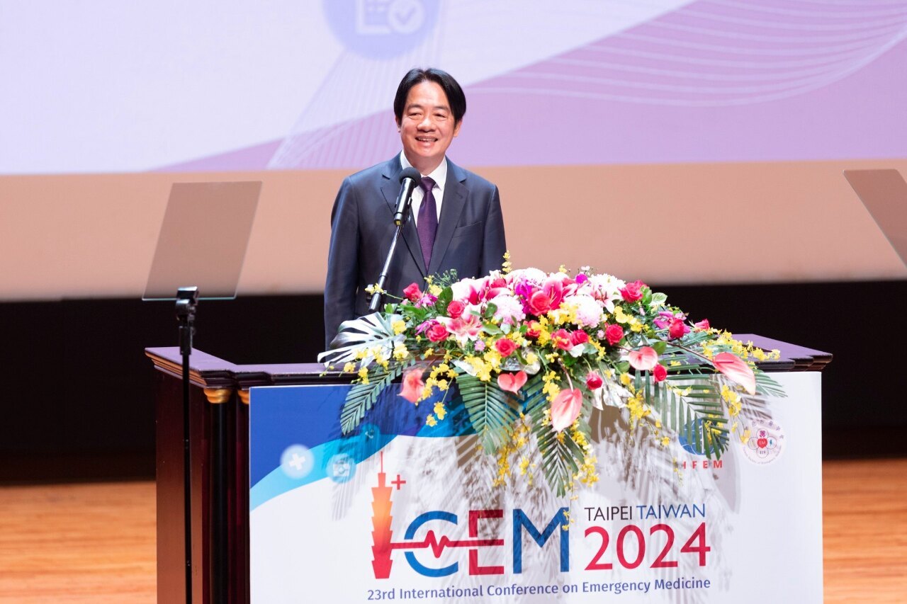 Presiden Lai Menghadiri Pembukaan ICEM 2024, Menyerukan Dukungan Bagi Partisipasi Taiwan di WHO.