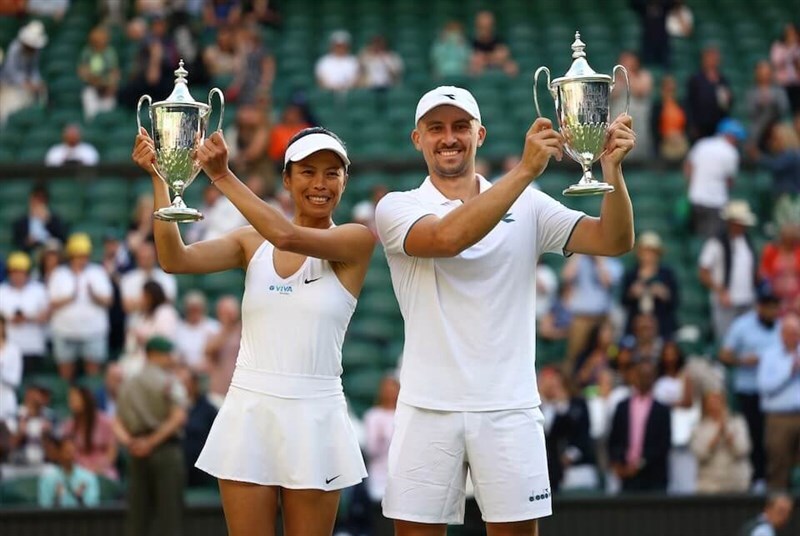 Hsieh dari Taiwan, Zielinski dari Polandia Memenangkan Gelar Ganda Campuran Wimbledon
