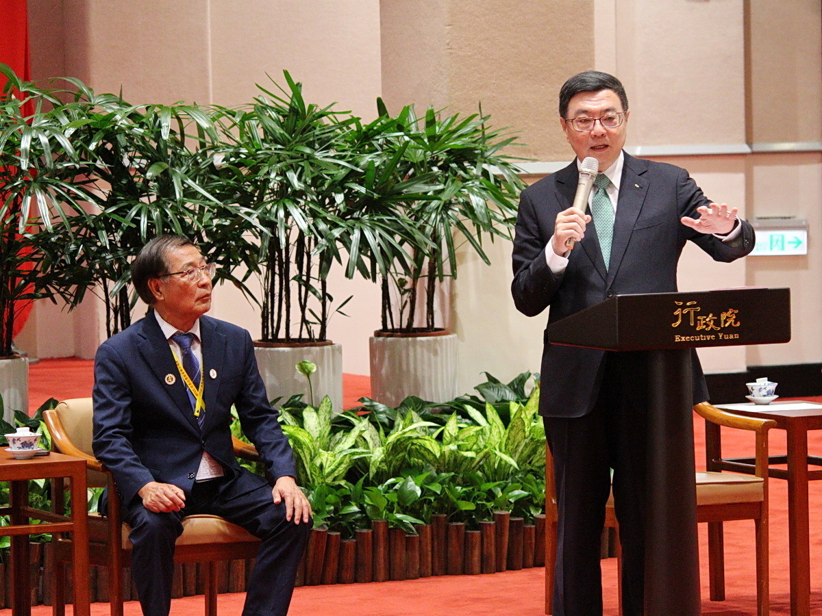 Mengharapkan Dukungan Ekspatriat Taiwan, PM Cho: Yakin Sepenuh Hati Dengan Perlindungan Investasi di Taiwan