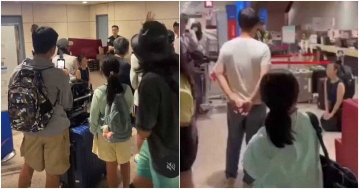 Viral! Seorang Staf China Airlines Terlihat Berlutut Sambil Dimarahi, Penumpang Ini Coba Jelaskan Kronologinya
