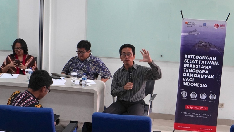 Lembaga Pemikir Indonesia Berfokus pada Situasi Selat Taiwan, Mengharapkan ASEAN Membangun Saluran Komunikasi
