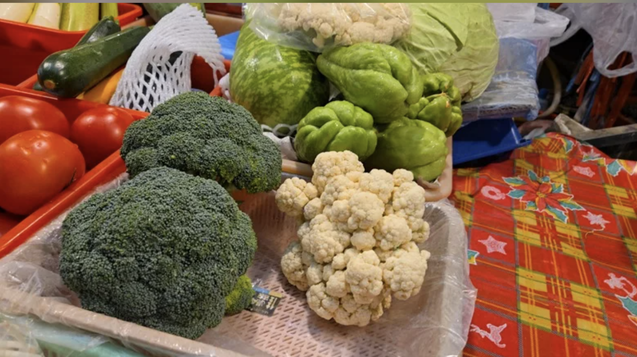 Harga Sayur Masih Tinggi, Harga Kembang Kol Lokal NT$350/Kati