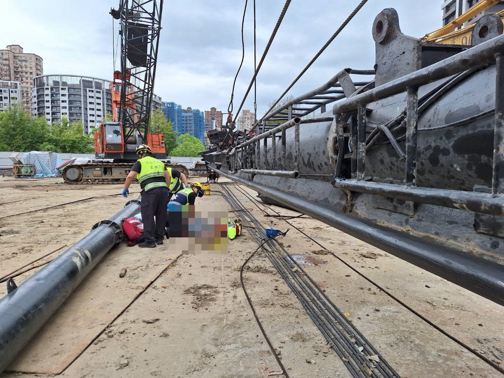 Kecelakaan Kerja di Lokasi Konstruksi Tamsui, PMA Meninggal Setelah Tertimpa Mesin