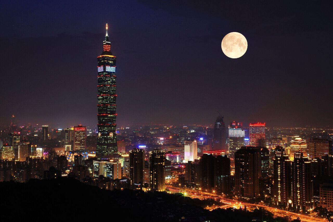 Tempat melihat bulan purnama di Taiwan