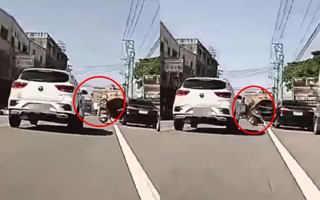 Tiba-tiba Buka Pintu Mobil Tanpa Liat Belakang Terlebih Dahulu, Sebabkan Nenek, Anak, Cucu Terjatuh dan Terlindas, PMA Ini Diamankan