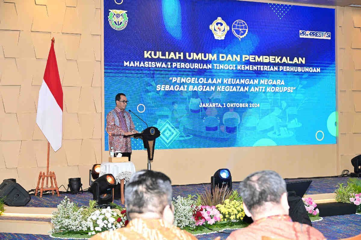 Menhub Minta Mahasiswa Perhubungan Bangun Budaya Antikorupsi