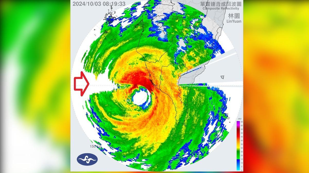Taifun Krathon Mendarat di Taiwan, Wilayah Kaohsiung Dilanda Angin Kencang dan Hujan, CWA Rilis Peringatan di 6 Distrik Kaohsiung