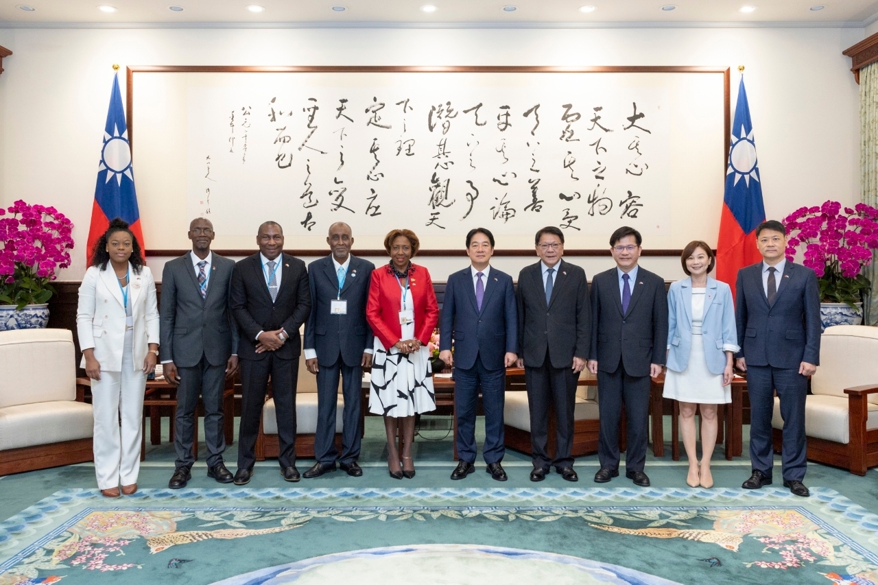 Presiden Lai Sambut Delegasi Saint Lucia: Dorong Diplomasi Nilai Univesal Demi Perdamaian Global