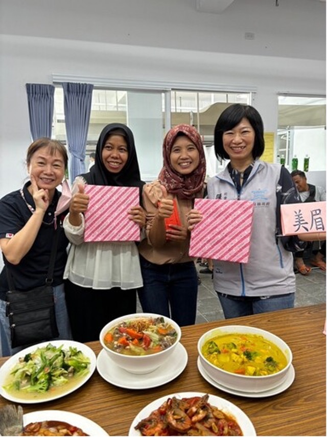 Tim Indonesia Memenangkan Lomba Memasak yang Digelar Pemkab Taitung