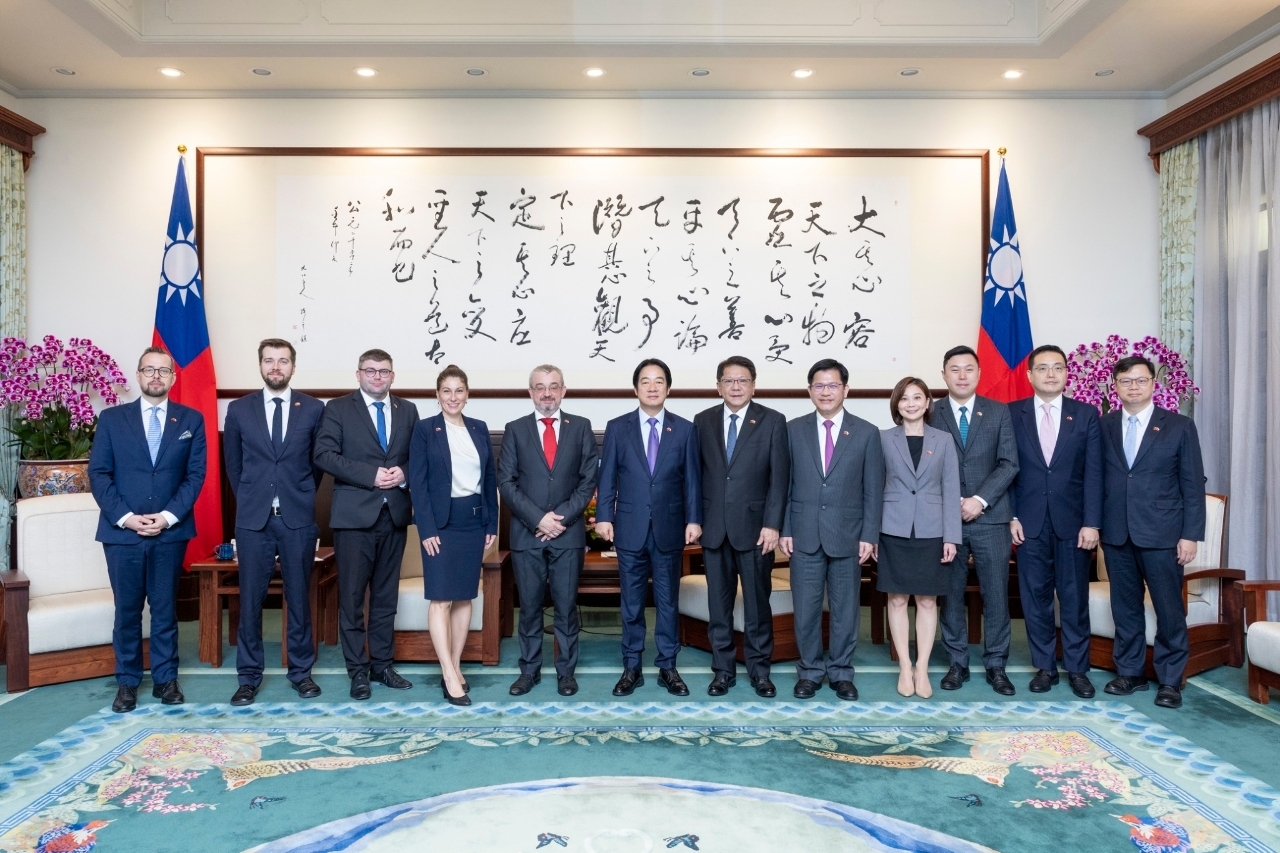 Kunjungan DPR Ceko, Presiden Lai Ching-te: Hubungan Taiwan dan Ceko Semakin Akrab