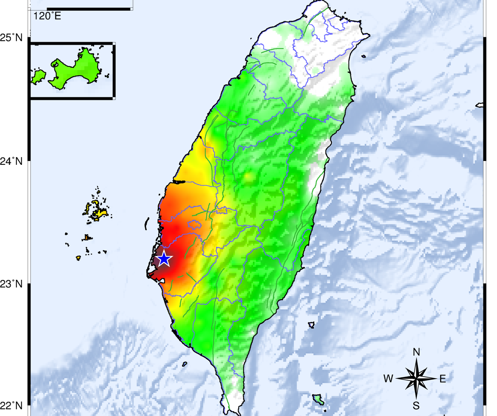 Dalam 1 Malam Tainan Diguncang 15 Gempa, Pakar Peringatkan Potensi Gempa Lebih Besar