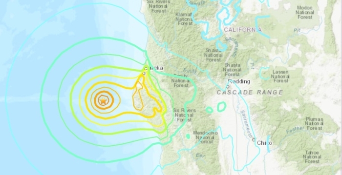Gempa Bumi Berkekuatan 7,0SR Guncang California, Peringatan Tsunami Dikeluarkan untuk Pesisir California Utara