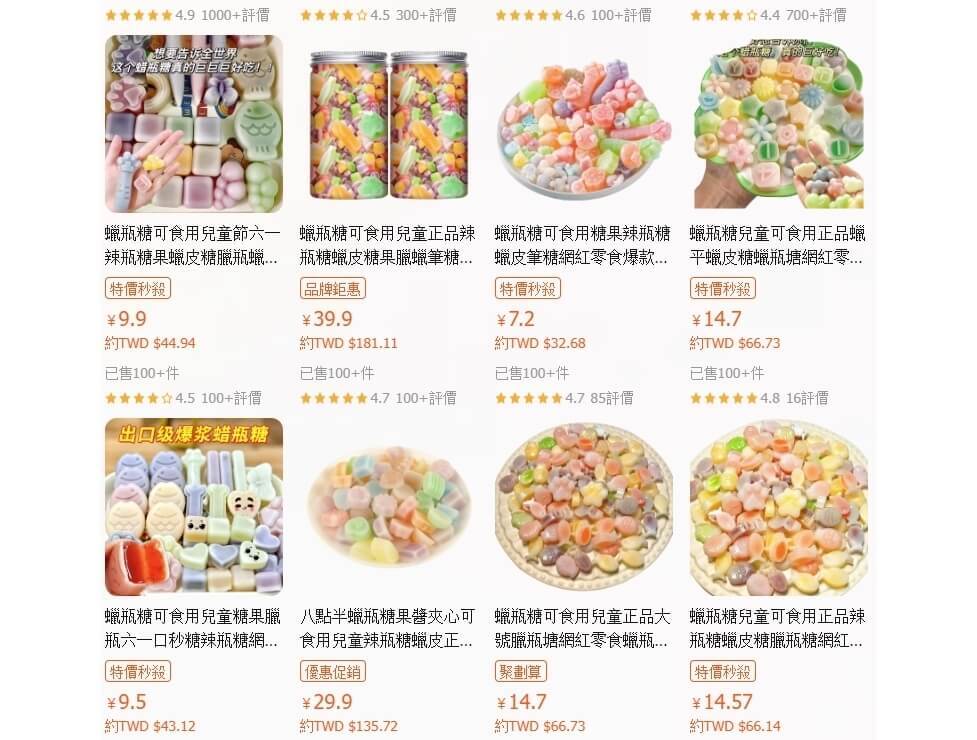 Permen Lilin dari Tiongkok Beredar, BPOM Taiwan: Impor Tanpa Izin Didenda NT$3 Juta