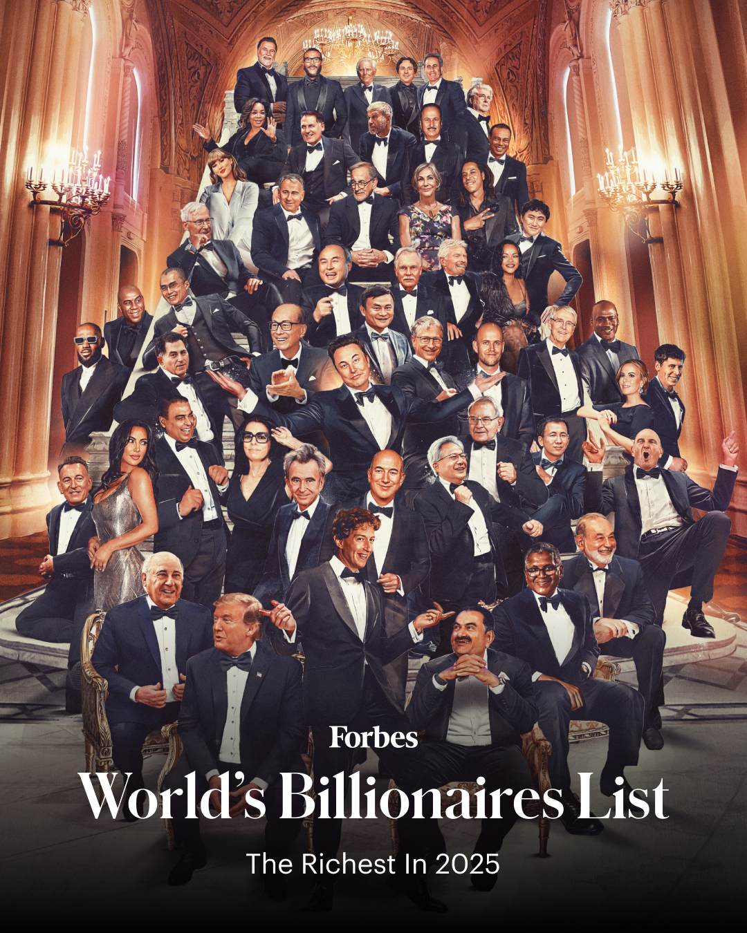 Daftar 10 Besar Milyarder Tahunan Forbes, Semakin Kaya dan Semakin Kuat