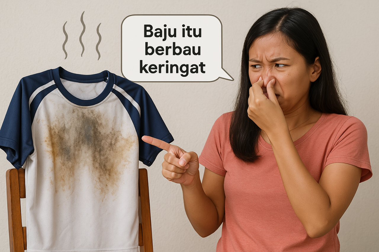Belajar Mandarin Taiyu dan Bhs Indonesia有汗臭味berbau keringat