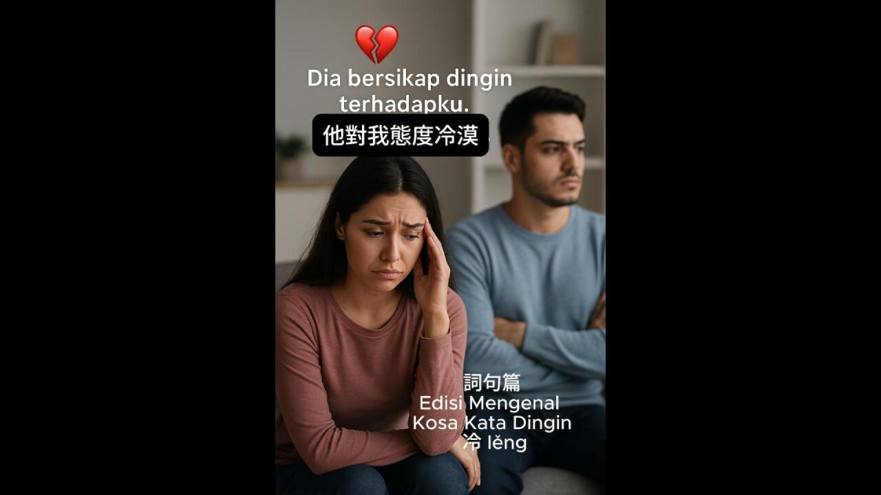 Belajar Mandarin Taiyu dan Bhs Indonesia Dingin冷 lěng